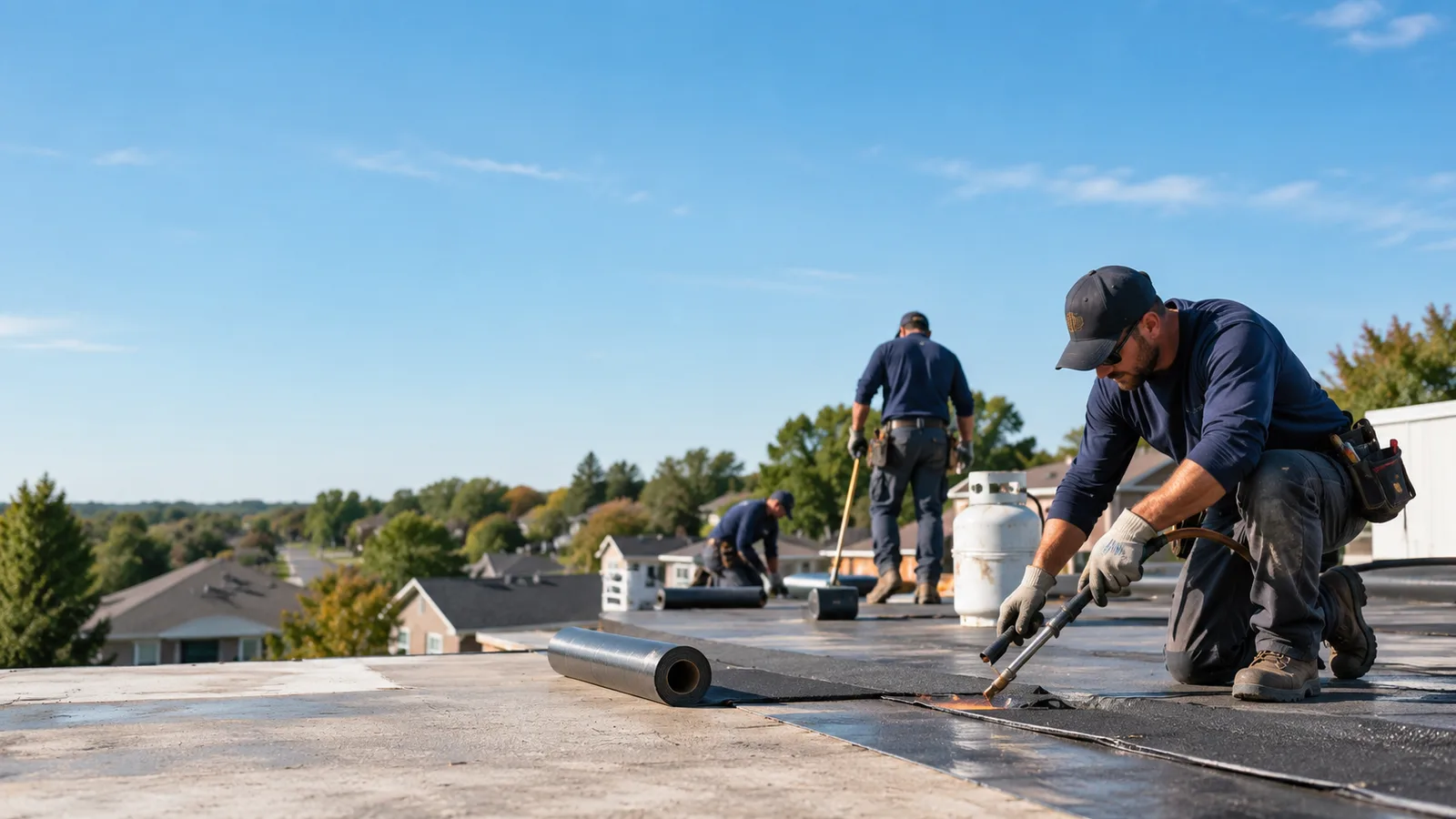Flat Roof Leak Repair providers in Lake View, NY